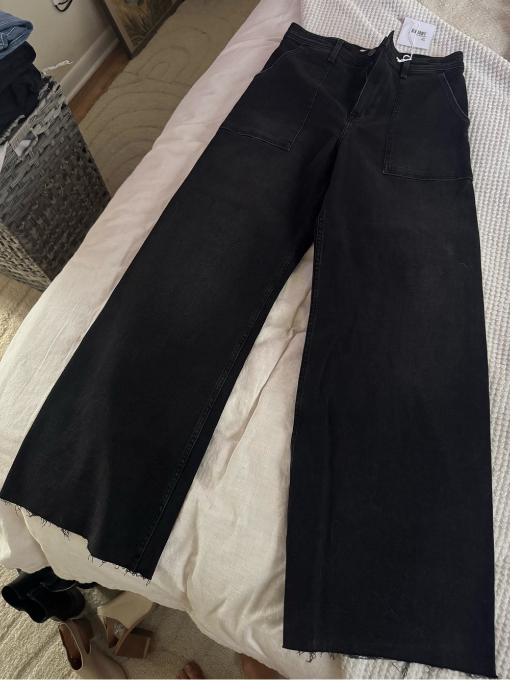 Penny High Rise Wide Leg Jean - Collins - Pistola Denim Jeans